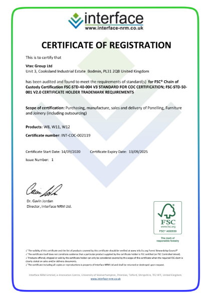 FSC Certificate