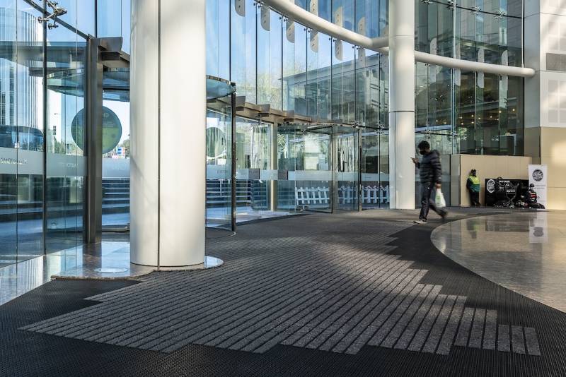 OBEX Protective Flooring (Grid: Vinyl, Mono And Cut)  - Entrance Flooring