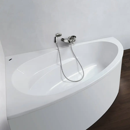 Badekar - Malaga 460/461 Hjørnebadekar Asymmetrisch