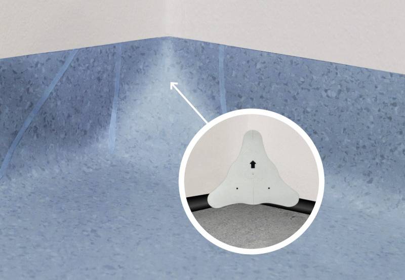 Clean Corner System | Gradus - PVC Corner Cover Former