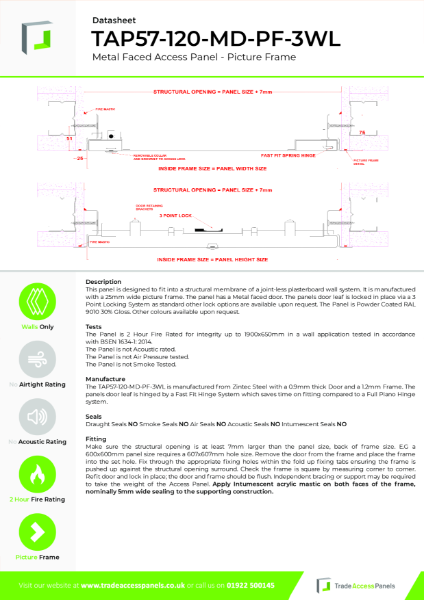 TAP57-120-MD-PF-3WL