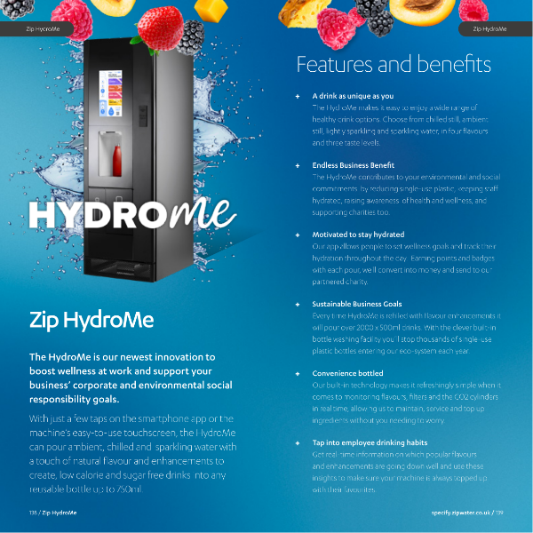 Zip Commercial Product Guide - HydroMe