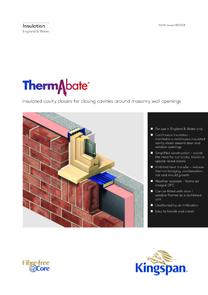 Thermabate Cavity Closer brochure