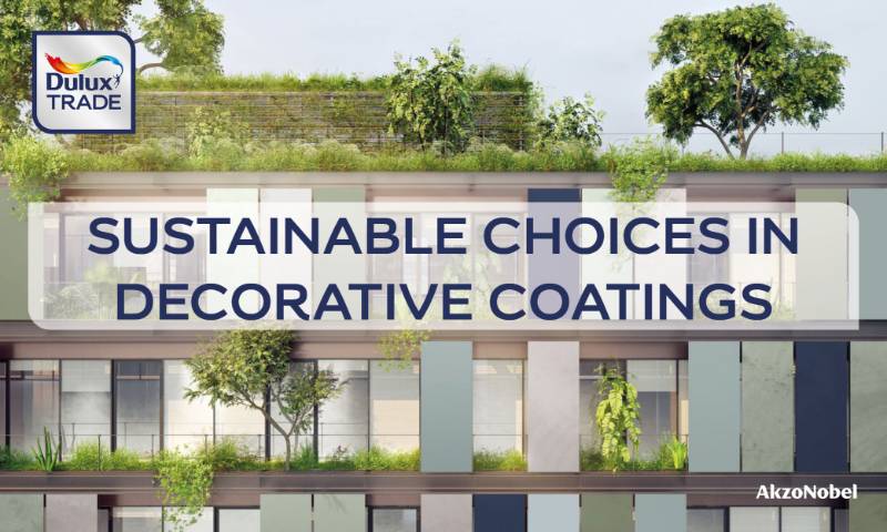 Sustainable Choices in Decorative Coatings