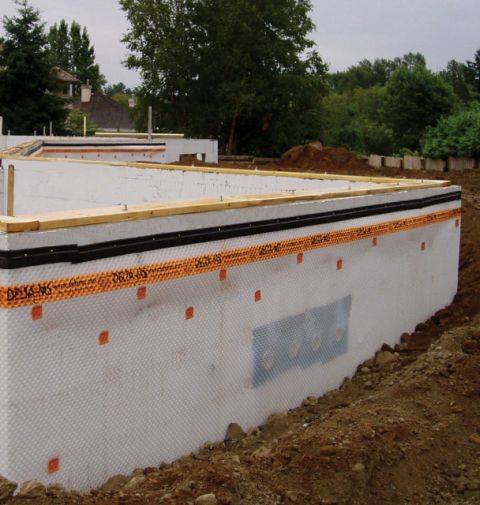 Delta MS - HDPE Dimpled Sheeting