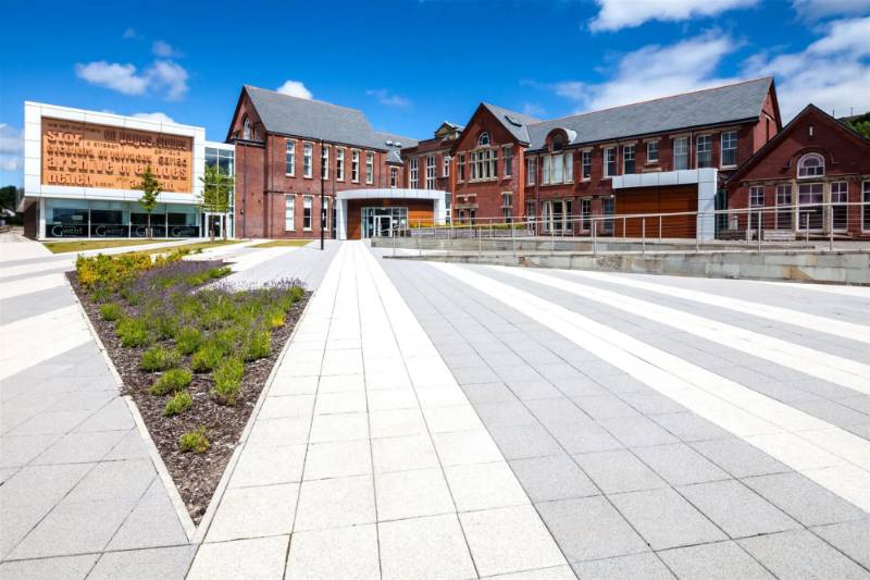 Ebbw Vale College Square