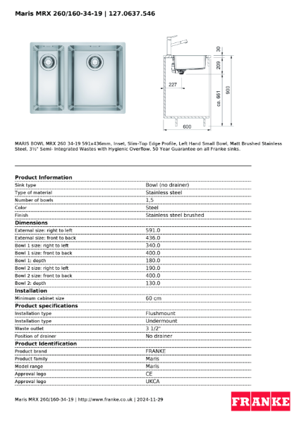 Product Sheet 127.0637.546