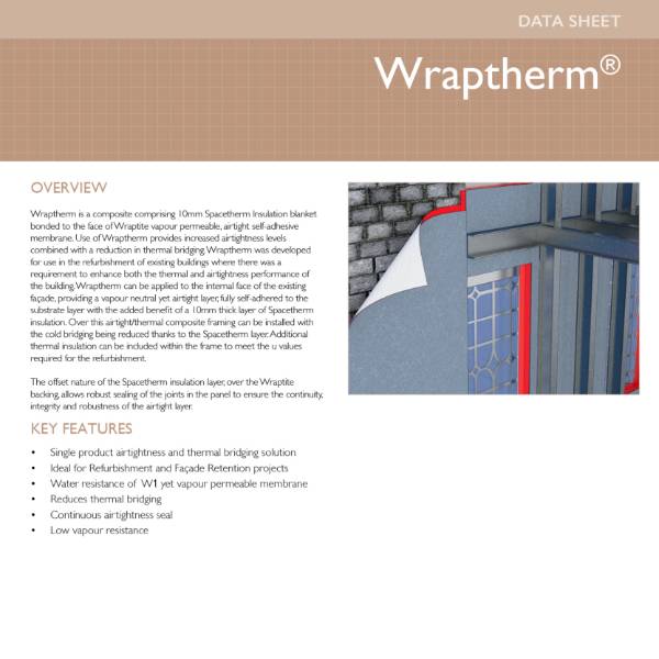 Spacetherm Wraptherm Datasheet