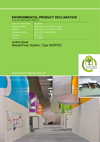 Raised Floor system, Type NORTEC