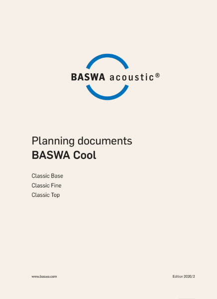 Planning Document for BASWA Cool thermally activated acoustic system