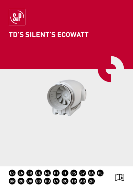 TD SILENT ECOWATT | Installation, Operation & Maintenance Manual