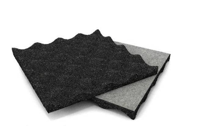 REGUPOL Sound and Drain 22 - Acoustic And Drainage Underlay