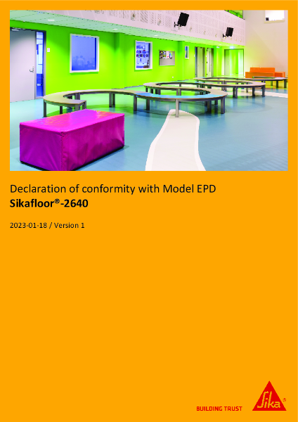EPD - Sikafloor®-2640