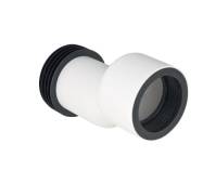 Geberit straight connector set for wall-hung WC, stepped by 3 cm