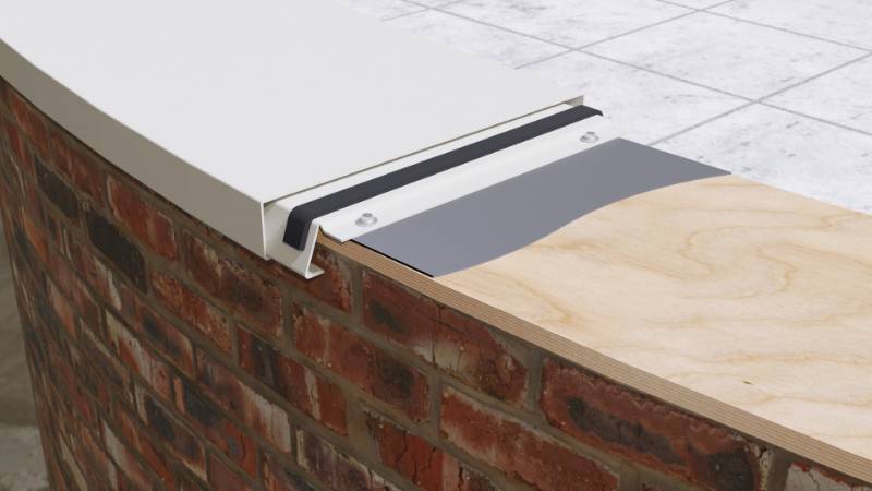 Meridian Curved Coping - Coping System