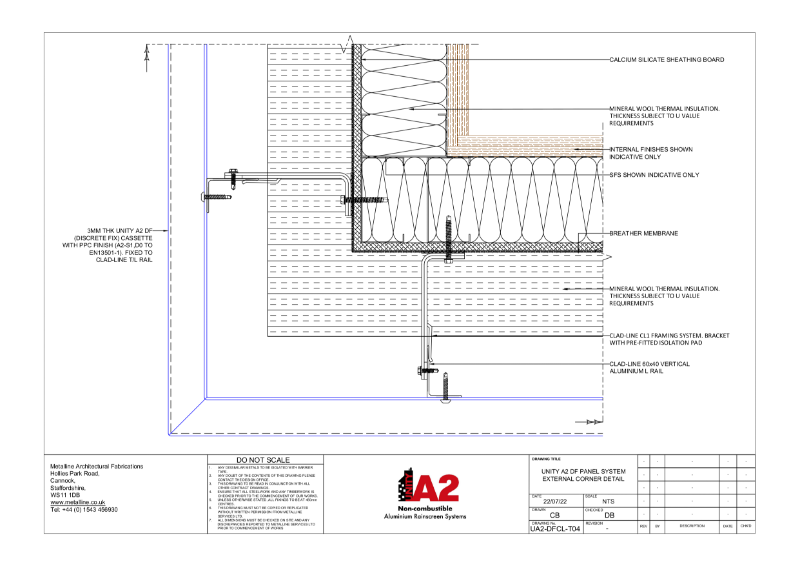 Unity A2 DF-04 Technical Drawing
