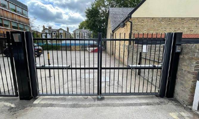 Automatic Swing Security Gate LPS 1175 SR 1 (A1), SR 2 (B3), SR 3 (C5) and SR 4 (D10) & Secured by design (SBD).