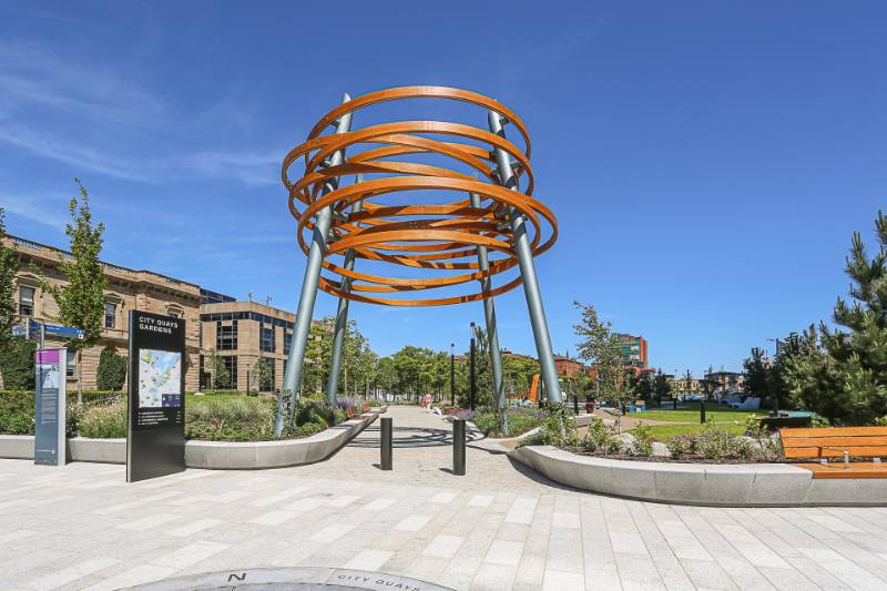 Larsen x City Quays Gardens Belfast