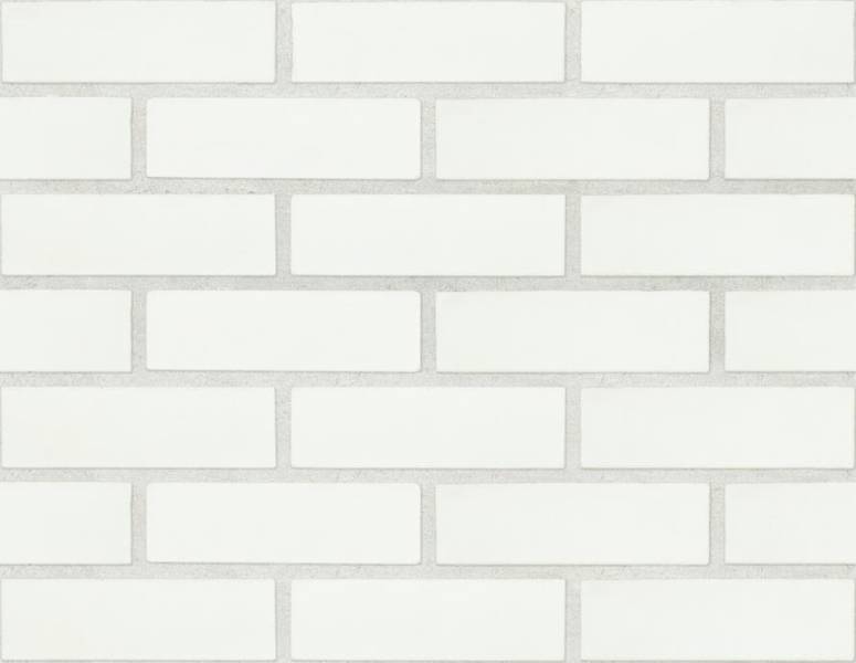 Pearl White Smooth - Clay Brick