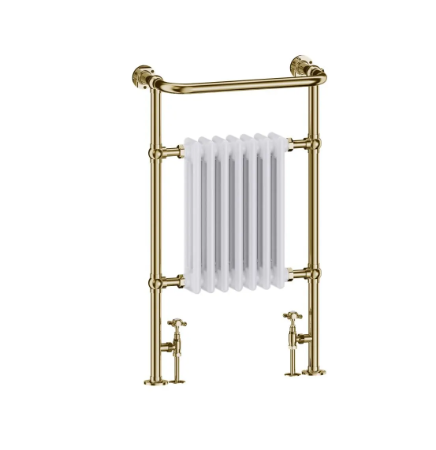 Radiatorer - Trafalgar Radiator Gull med Hvit Innsats