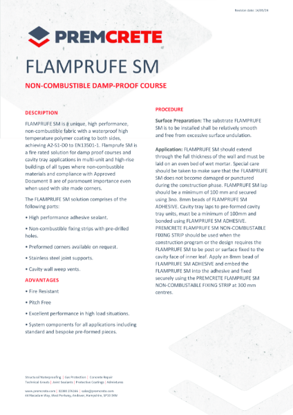 PREMCRETE FLAMPRUFE_SM_TDS