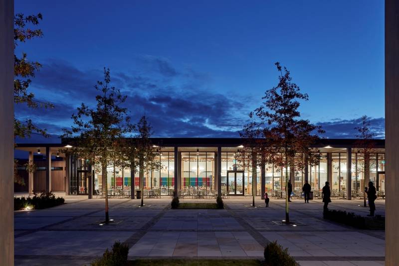 National Memorial Arboretum, featuring Reynaers aluminium curtain wall, windows and doors