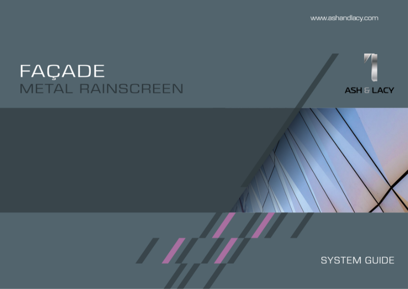 VariAL & LineAL Metal Rainscreen System Guide