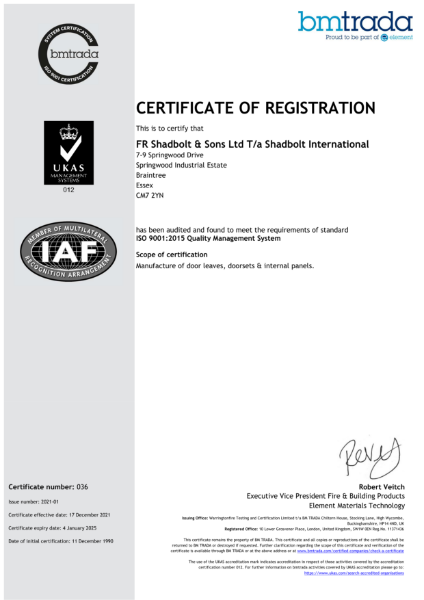 ISO 9001 Quality Management