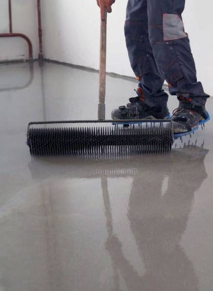 Resin Flooring System Sher-Crete™ Screed - Self-Levelling Industrial Underlayment