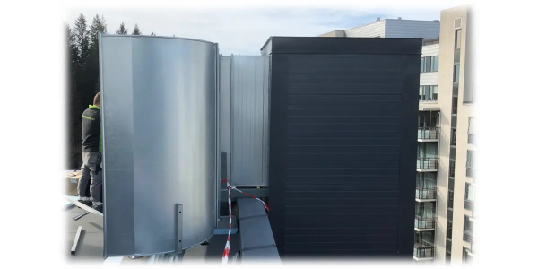 Sandwichpanel for ventilasjon – Rask levering fra lager!