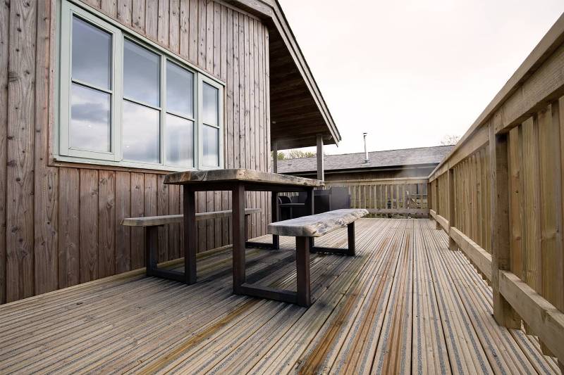 Meadowside Eco Lodges | Commercial Non-Slip Decking Case study