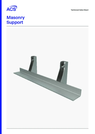 ACS Masonry Support Technical Data Sheet