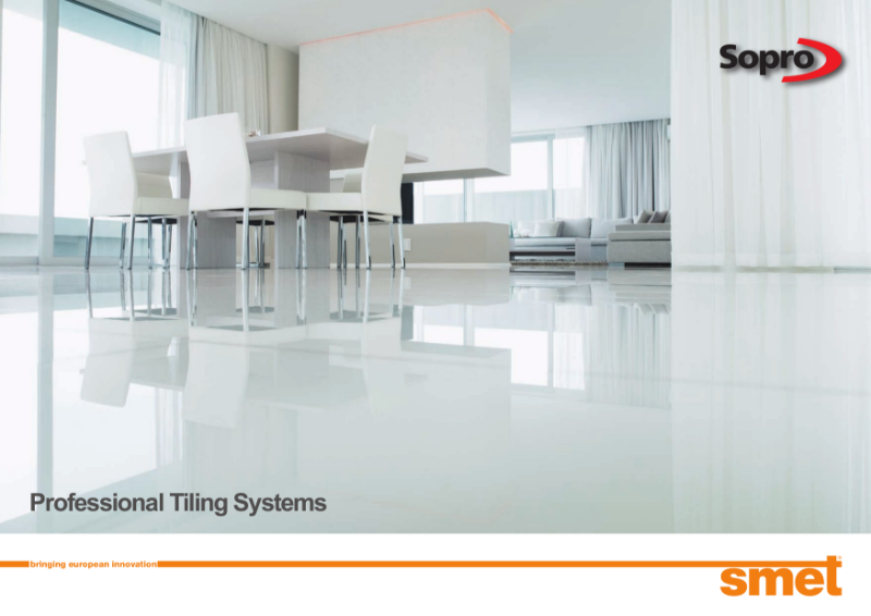 SMET Professional Tiling Systems Brochure