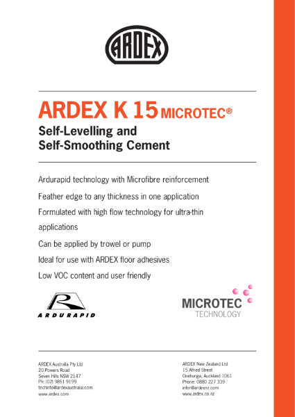 ARDEX K 15 Microtec®