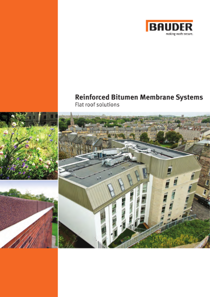 Reinforced Bitumen Membrane Systems - Bauder brochure