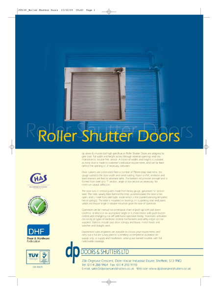 Roller Shutters