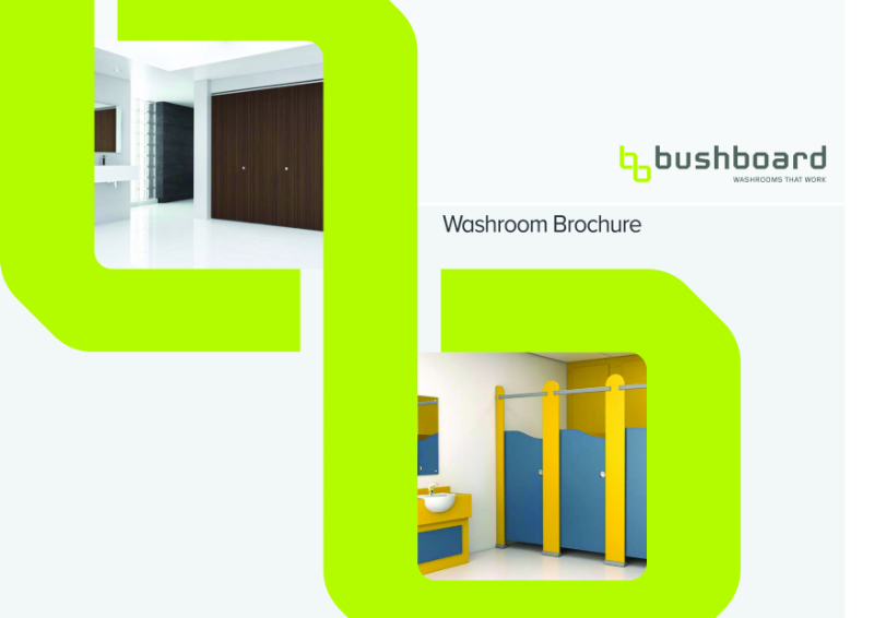 Bushboard Washrooms Brochure