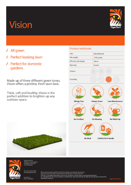 Vision Profile Sheet