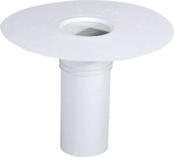 Outlet - PVC Downpipe (Smooth Flange) 240mm & 600mm Long - Multiple Diameters available.