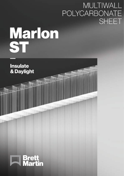 Multiwall Polycarbonate Glazing Material - Marlon ST