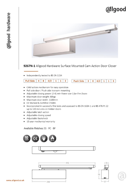 9267N-1 Datasheet Iss03