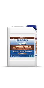 Raincheck Waterseal -  Breathable, Colourless Water Seal for Brick, Wood and Stone 