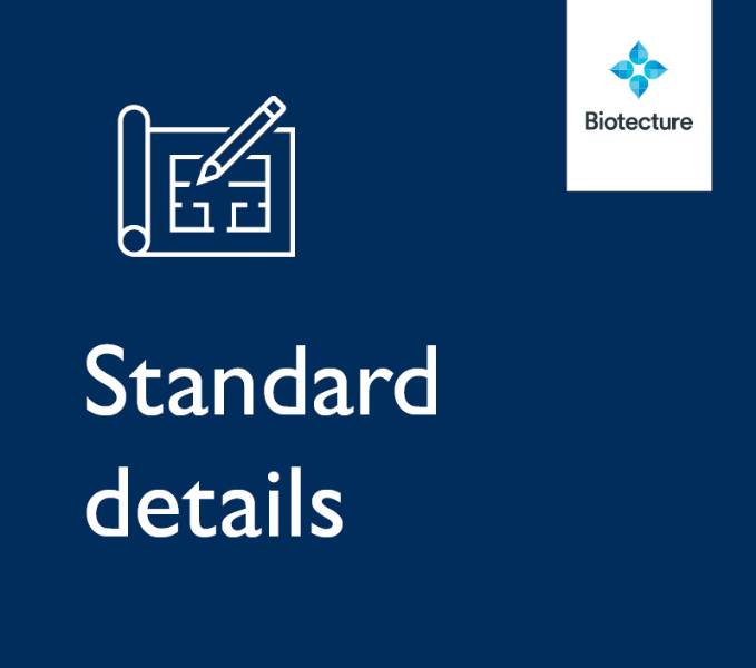 Standard details, BioPanel living wall system