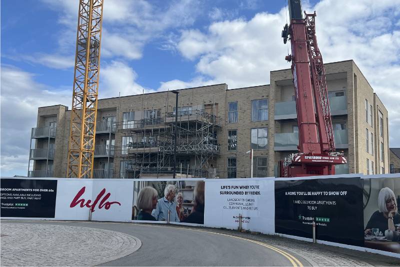 Flat roofing solution helps housing developer avoid weather-related delays