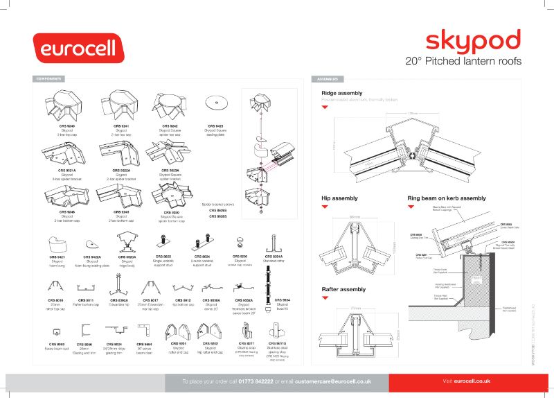 Skypod Product Chart