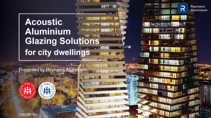 Acoustic Aluminium Glazing Solutions for City Dwellings