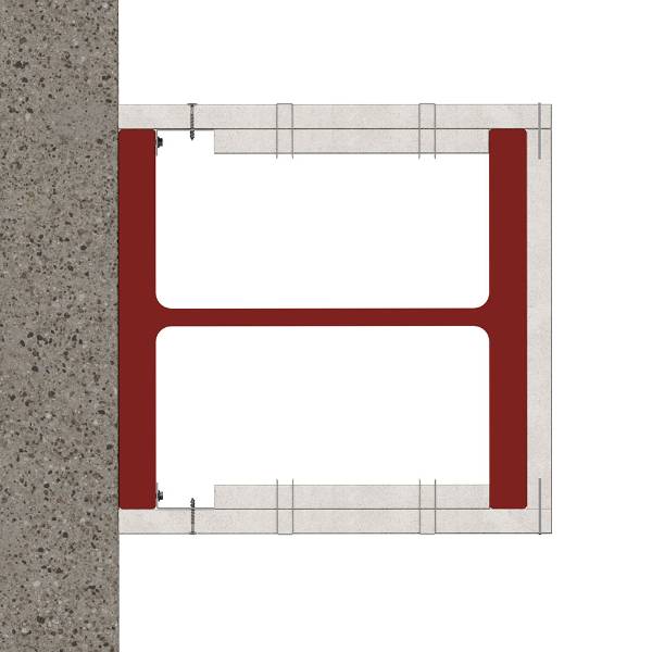 PROMATECT-250® - 3 Sided Column Protection up to 600 mm x 600 mm. Angle fix - ST P250-049S