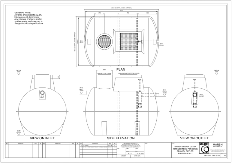 ENSIGN ULTRA EN 16 PE -  STD RISER (Rev.B)