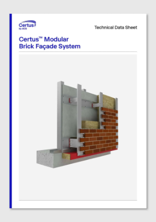 Certus™ - Modular Brick Façade System Technical Datasheet