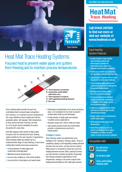 Trace Heating Fact Sheet